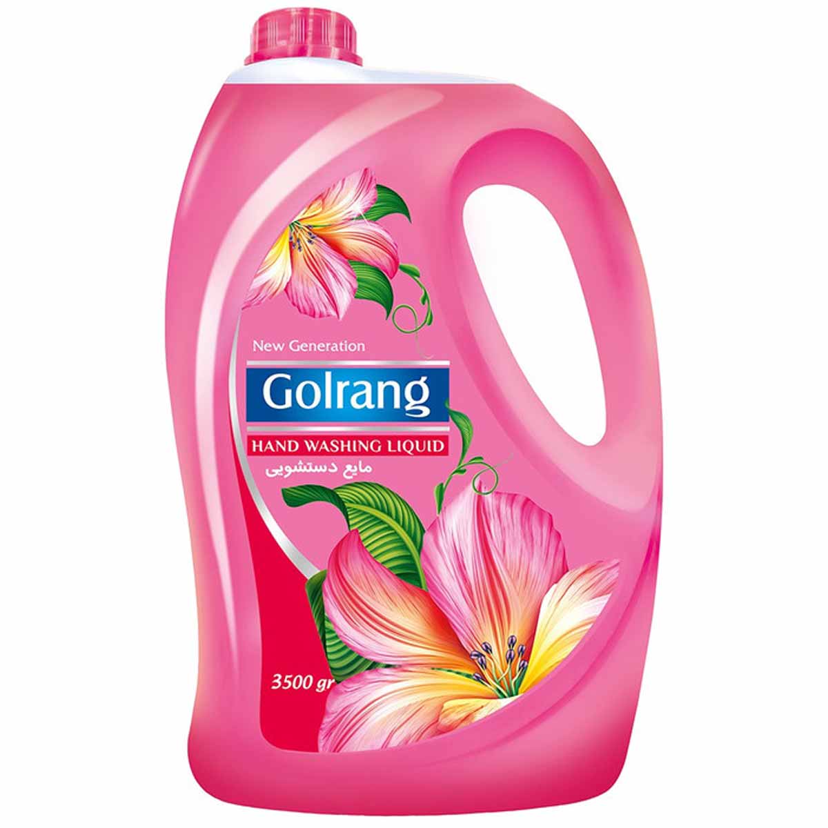 مایع دستشویی صدفی صورتی گلرنگ  3500 گرم