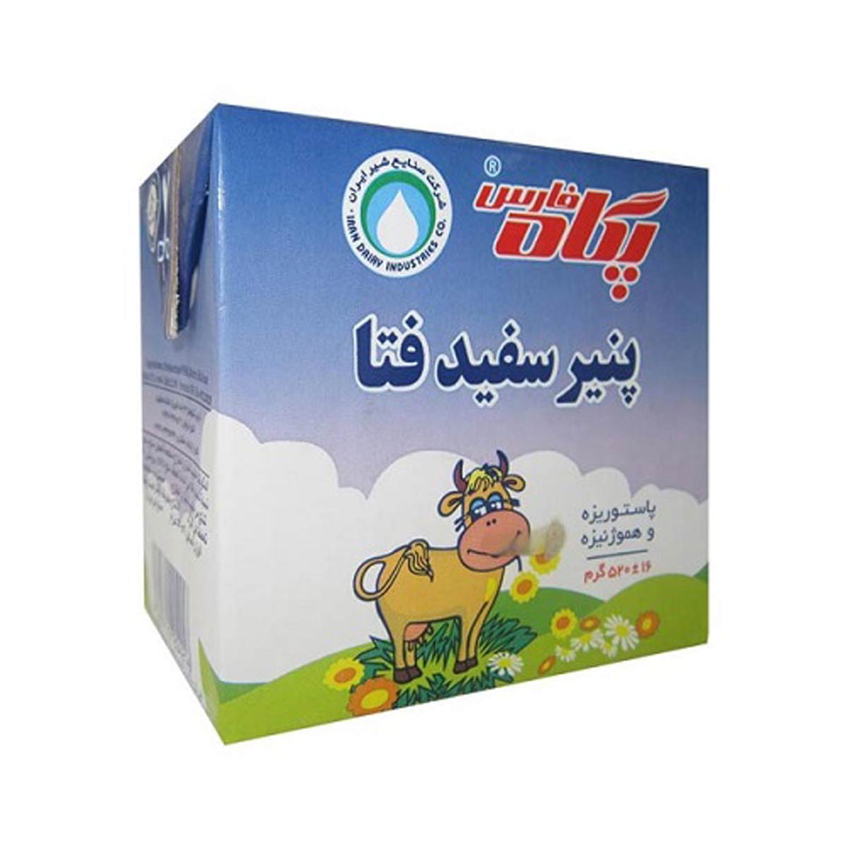 پنیر پاکتی سفید فتا پگاه فارس 520 گرم