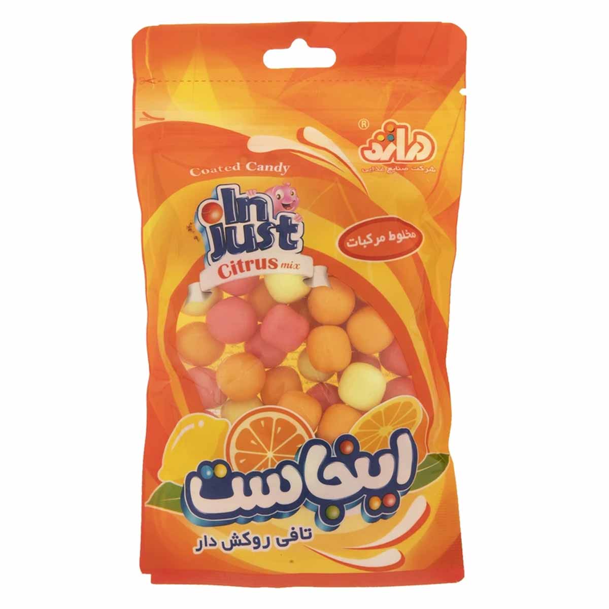 تافی روکش دار مخلوط مرکبات اینجاست دراژه 140 گرم 