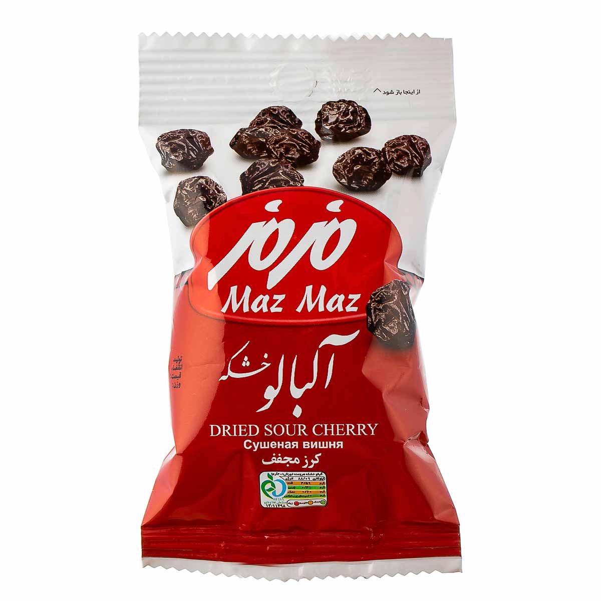 آلبالو خشکه مزمز 45 گرم