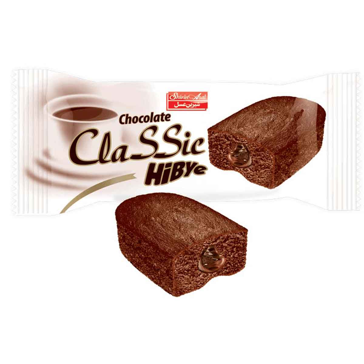 کیک کاکائویی با مغز کرم کاکائو کلاسیک شیرین عسل 50 گرم 