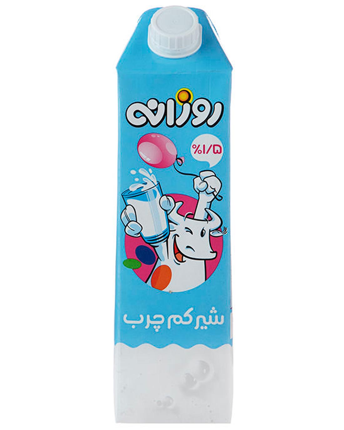 شیر فرادما کم چرب روزانه 1 لیتر 