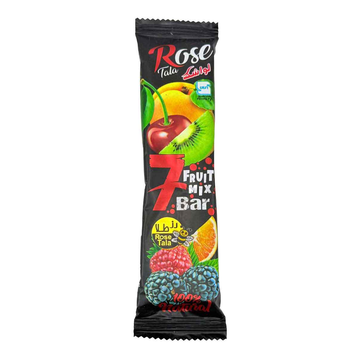 بیسکو لواشک مخلوط 7 میوه رز طلا 95 گرم