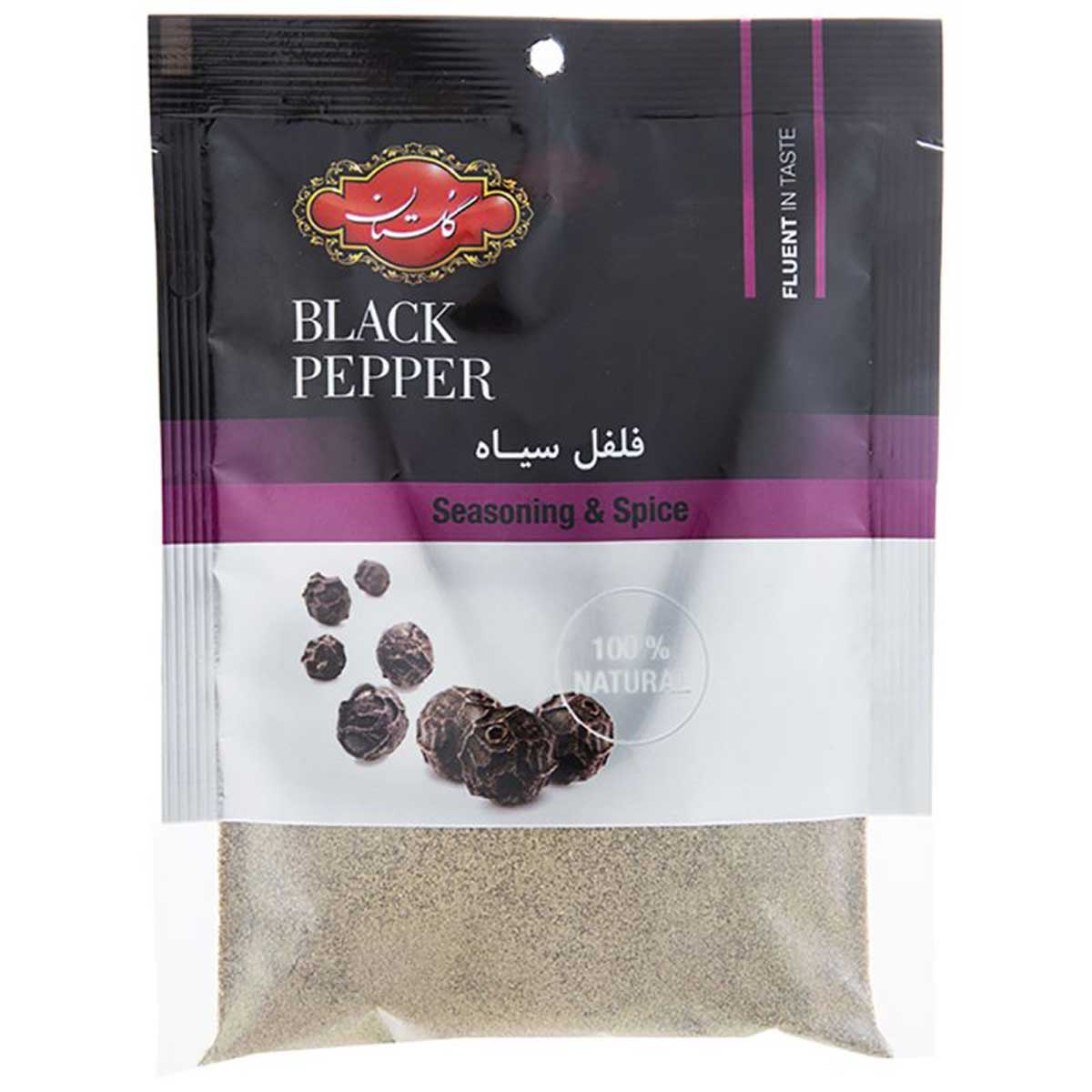 فلفل سیاه گلستان 75 گرم