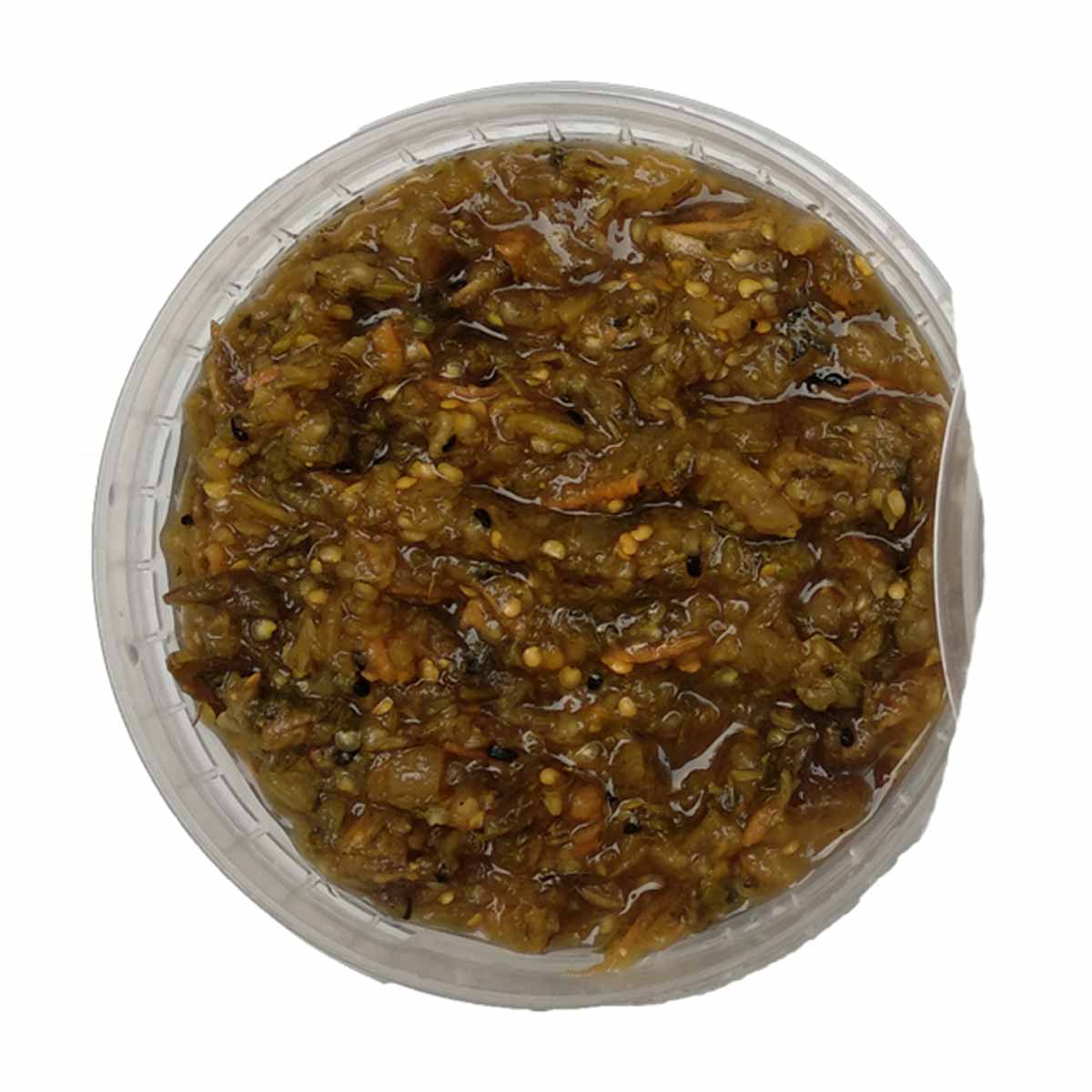 ترشی لیته بادمجان فله وزن 700 گرم