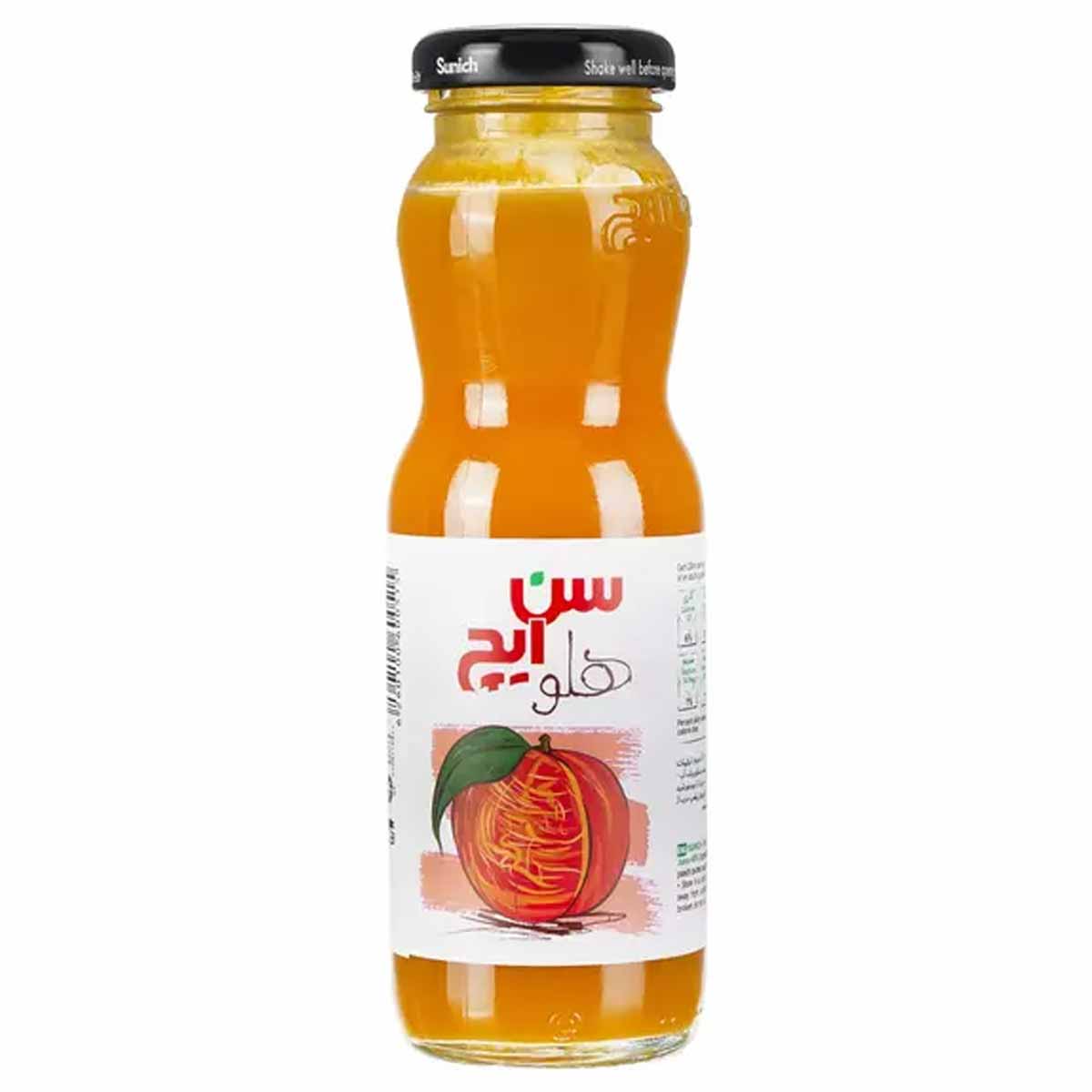 نکتار هلو شیشه سن ایچ 200 سی سی