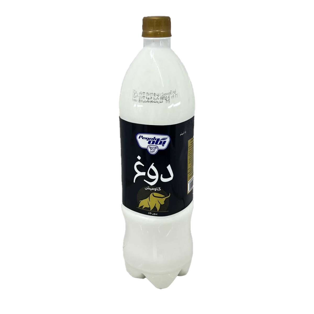 دوغ بدون گاز گاومیش بطری پگاه 1/5 لیتر 