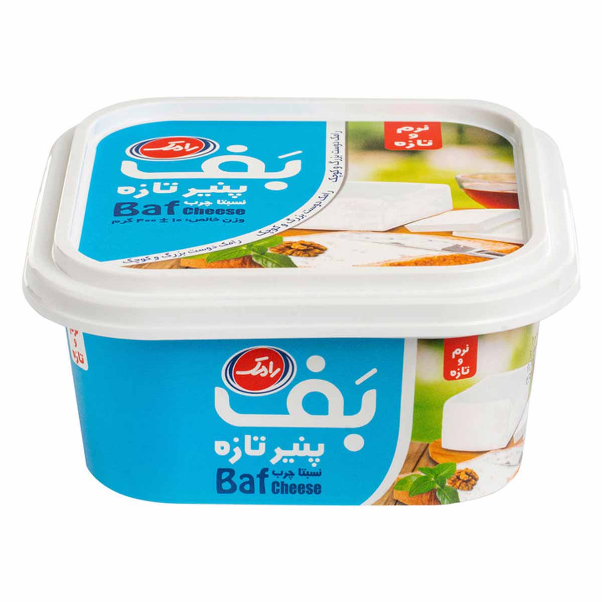 پنیر سفید نسبتا چرب بف رامک 400 گرم