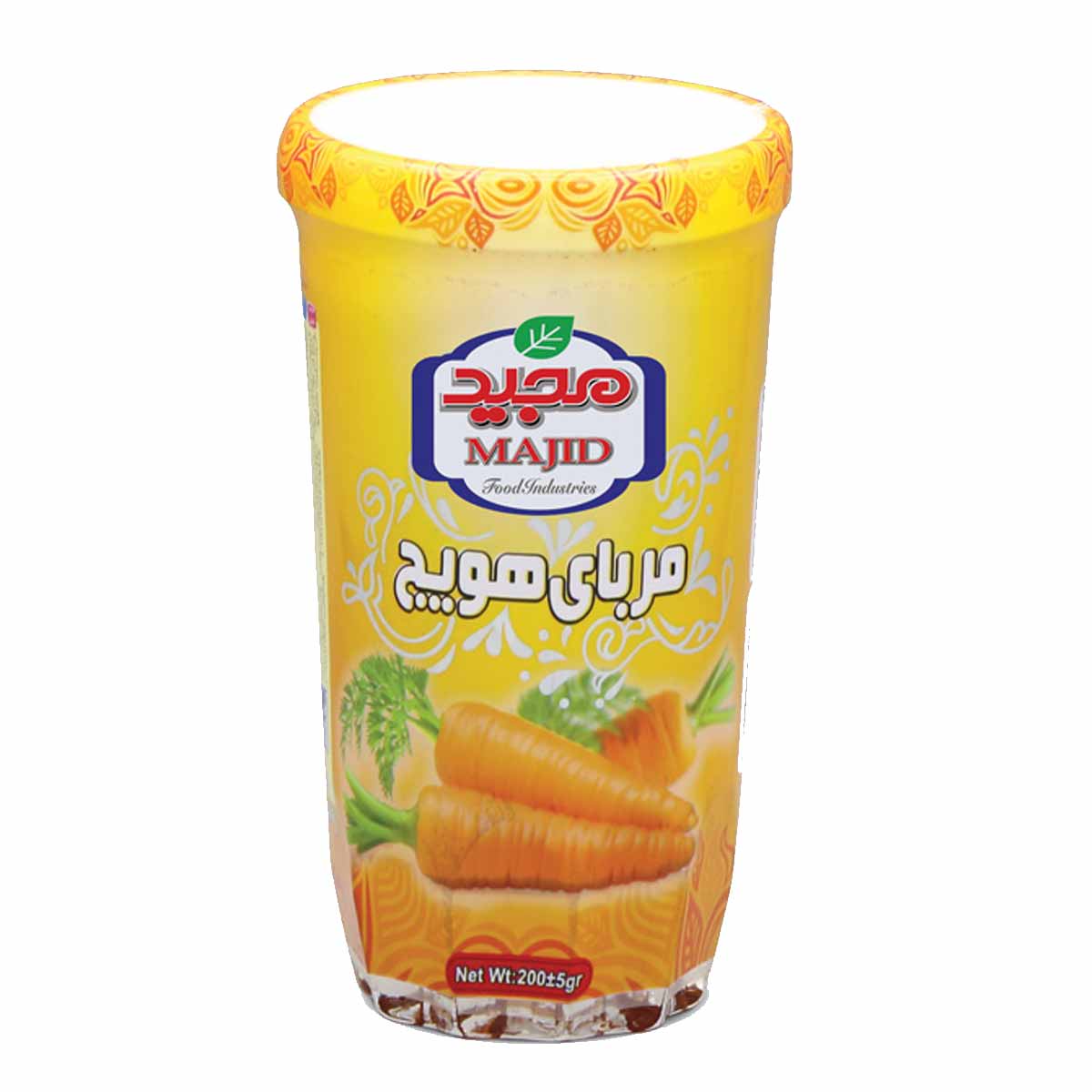 مربای هویج لیوانی مجید 200 گرم
