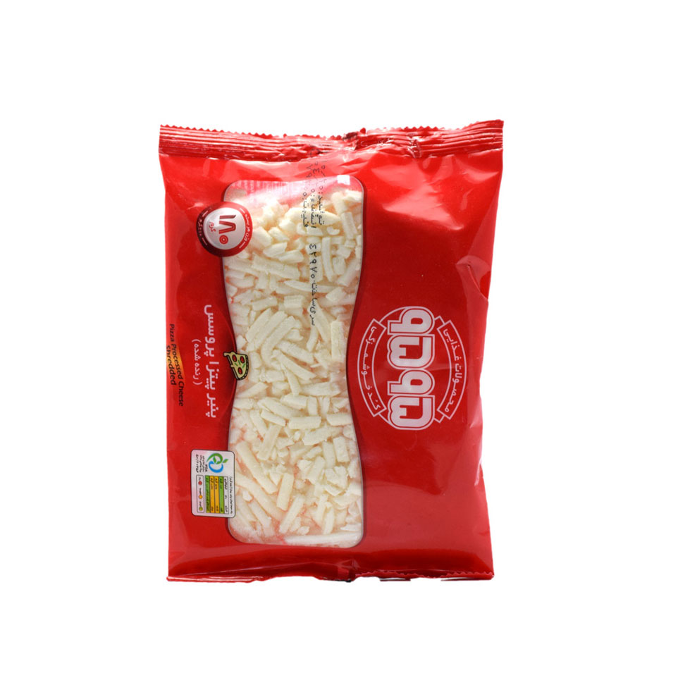 پنیر پیتزا پروسس رنده شده 9595 وزن 180 گرم 