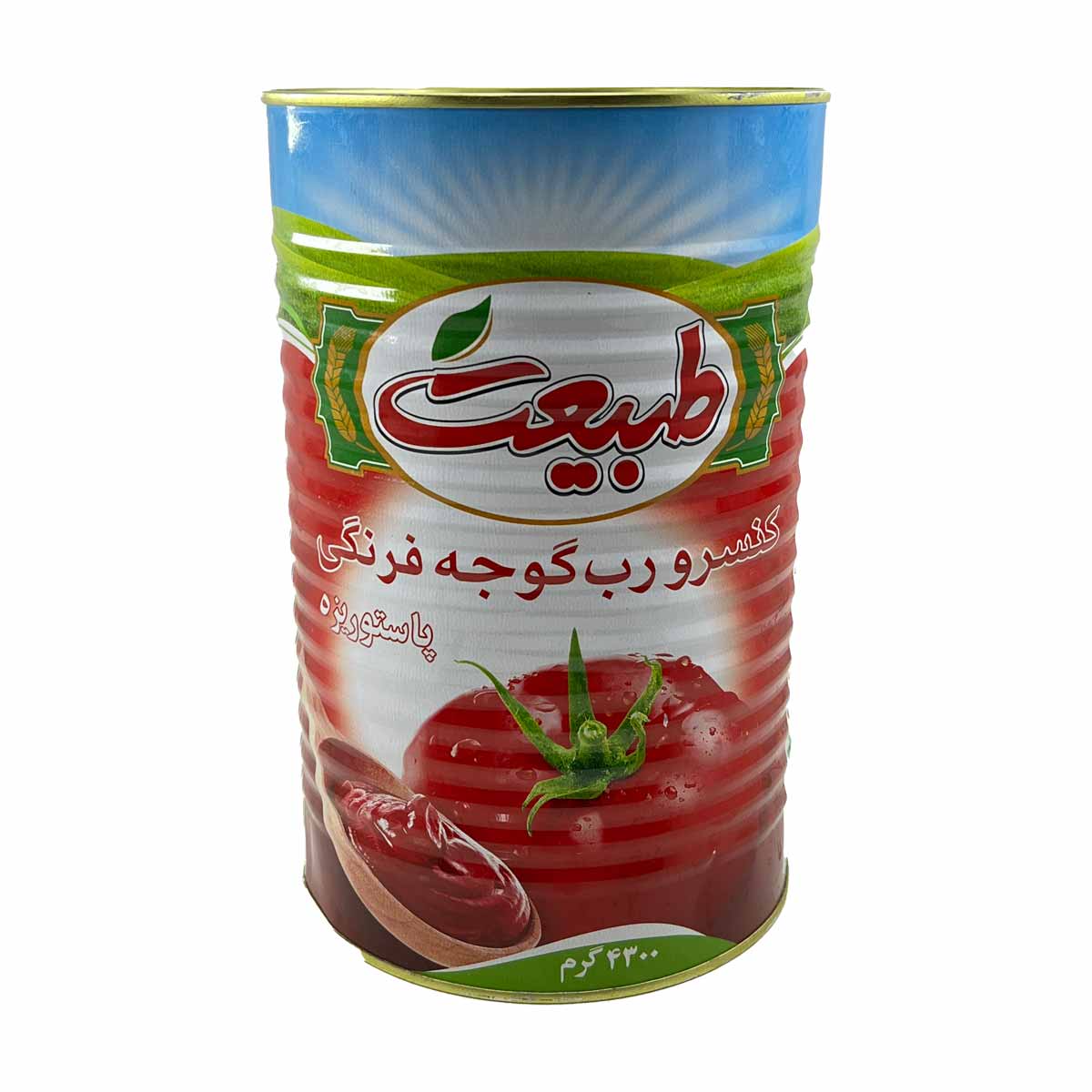 کنسرو رب گوجه فرنگی طبیعت 4300 گرم