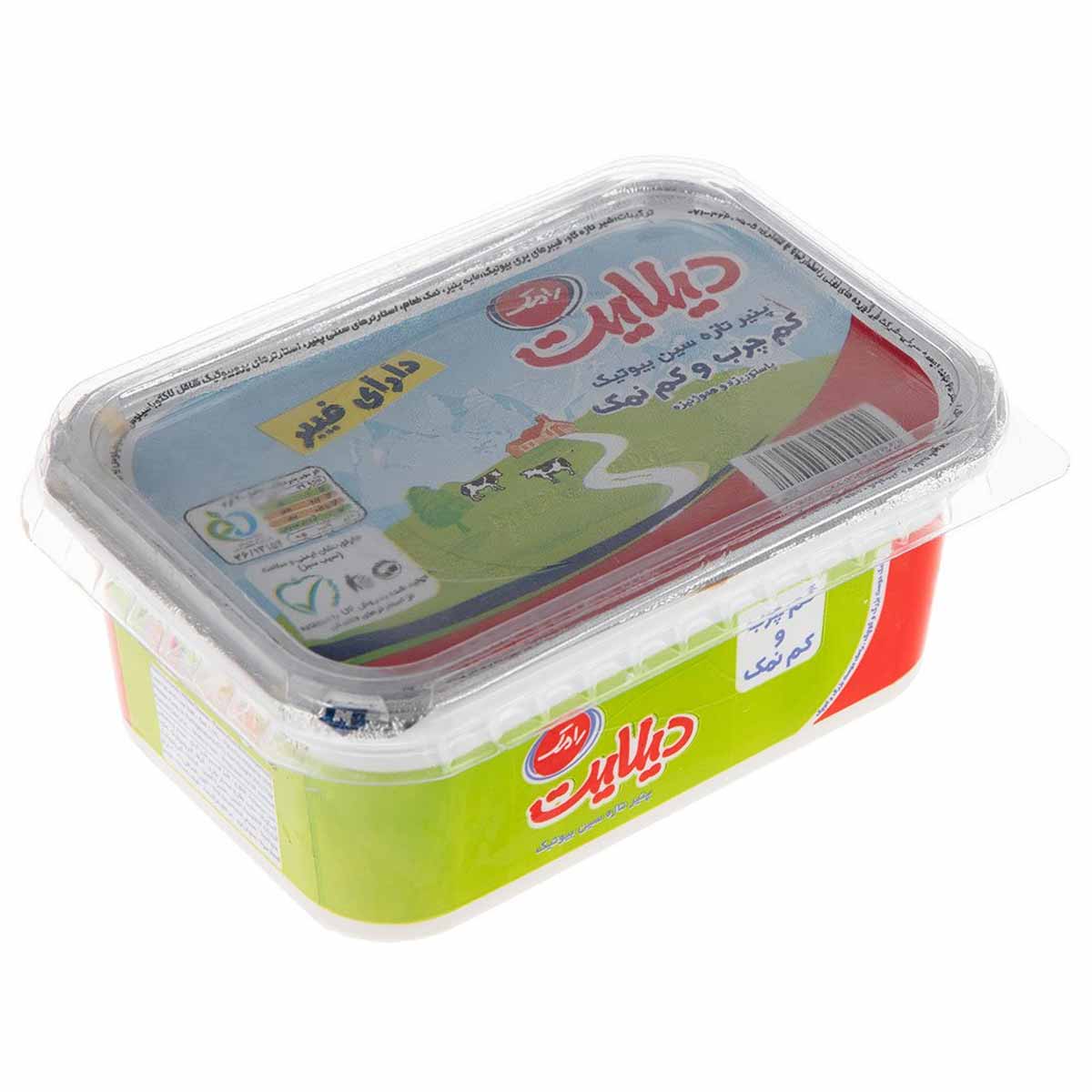 پنیر تازه سین بیوتیک دیلایت (کم چرب و کم نمک) رامک 300 گرم