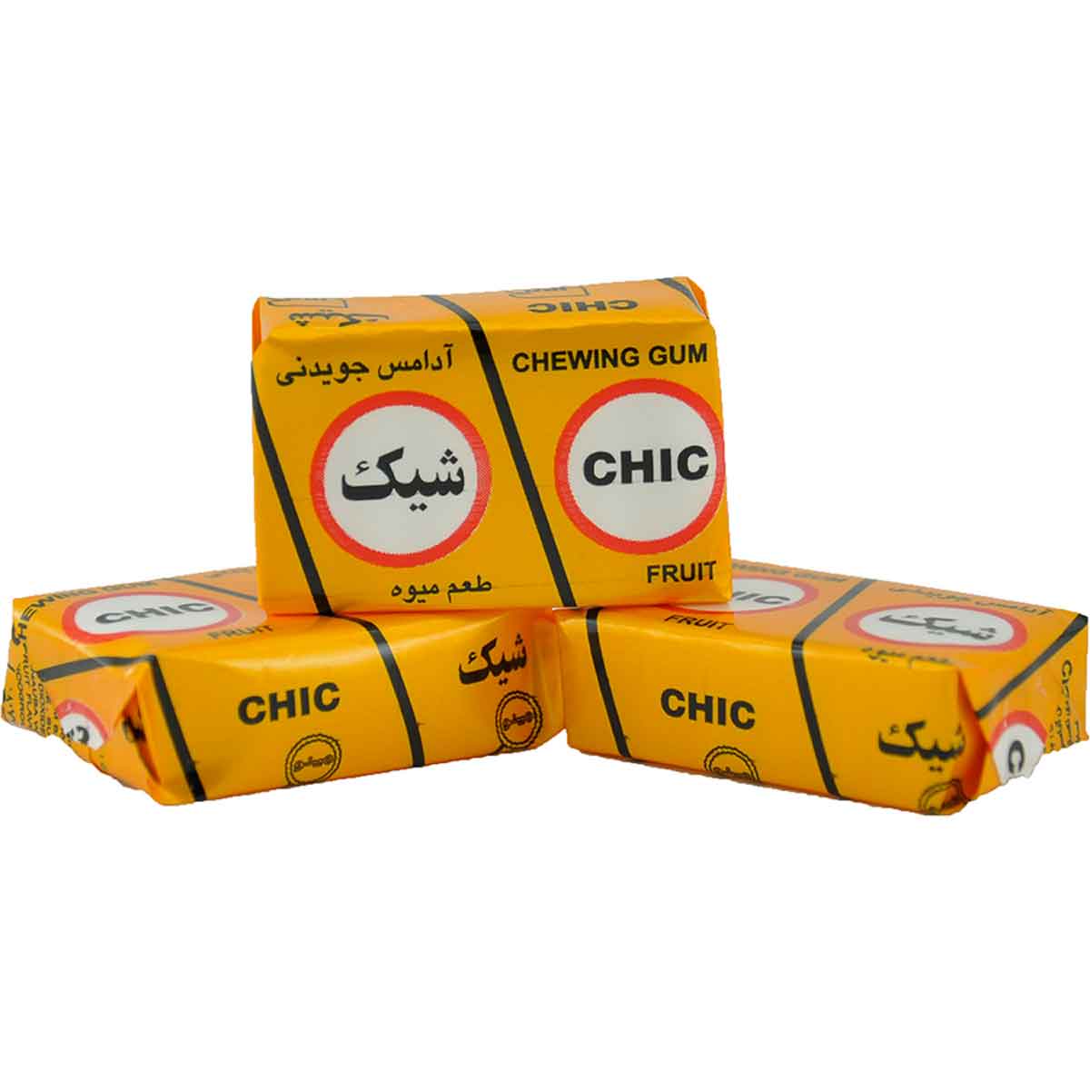 آدامس جویدنی با طعم میوه شیک6عددی