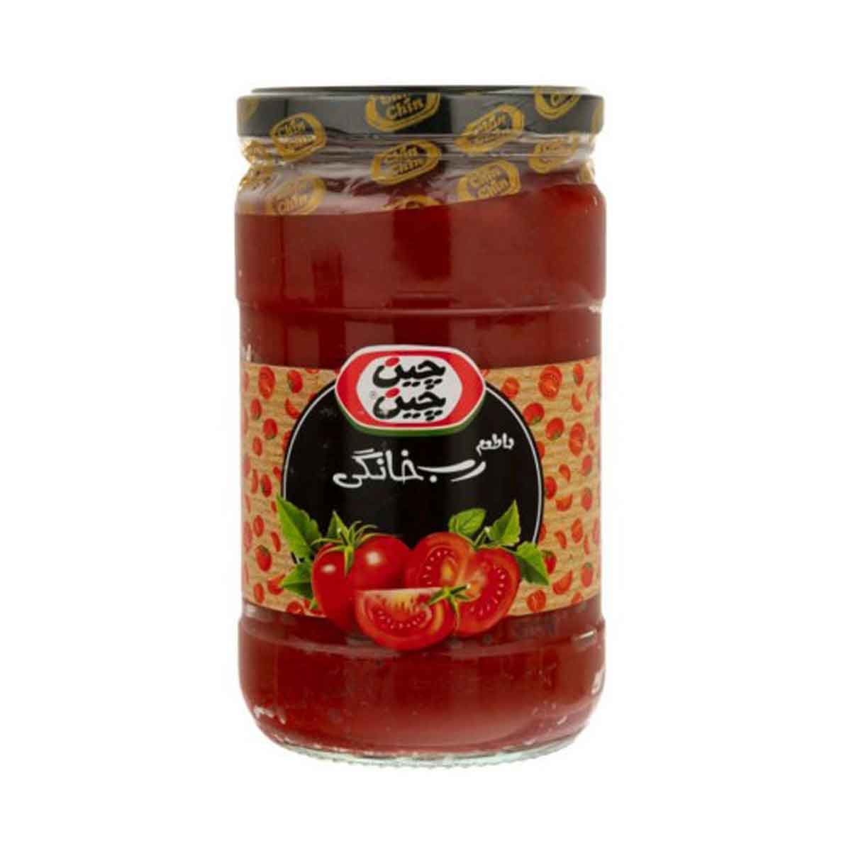 رب گوجه فرنگی خانگی شیشه ای چین چین 700 گرم