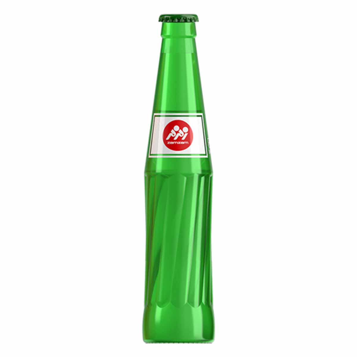 نوشابه شیشه لیمویی گازدار طرح نوستالژی زمزم 250 میلی لیتر