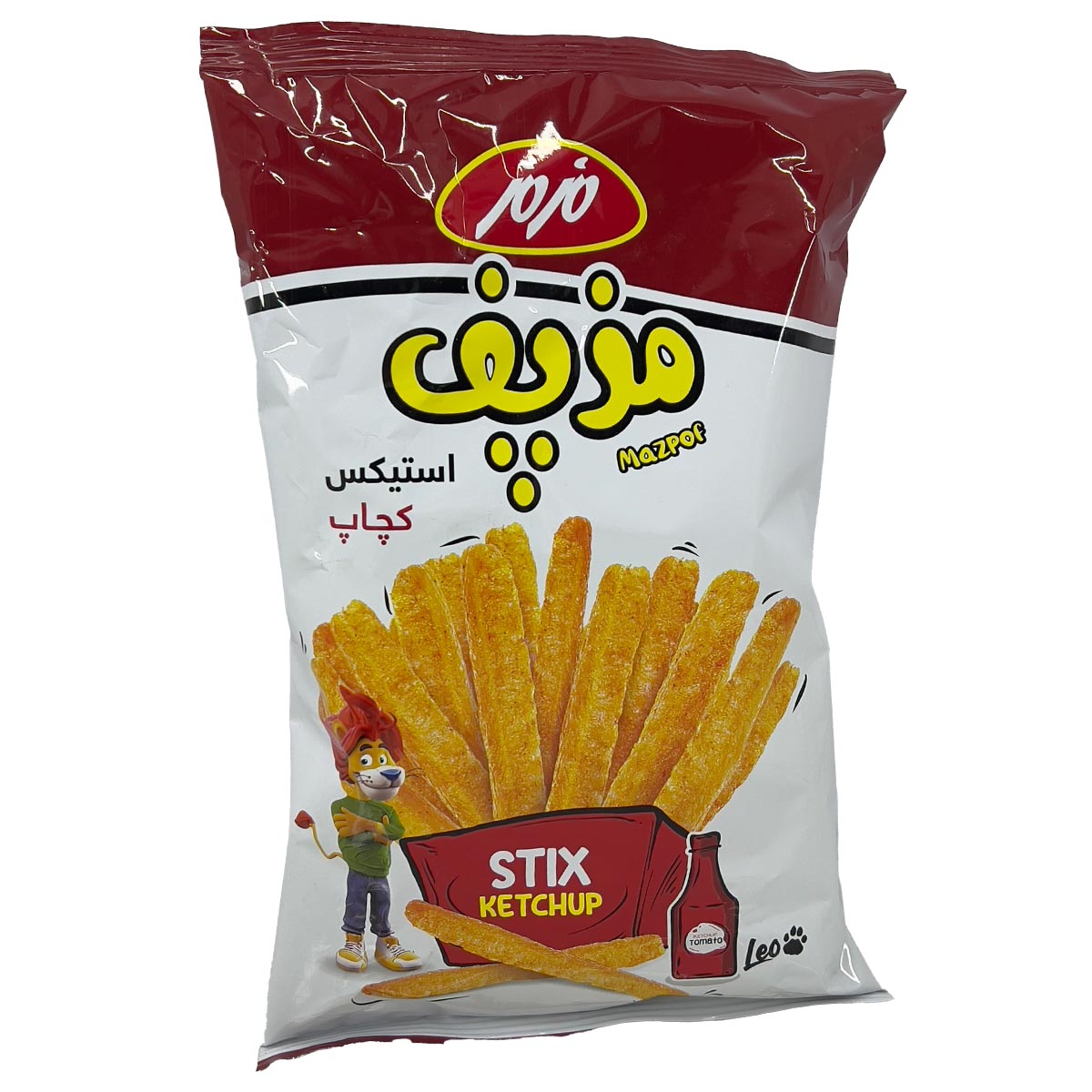 مز استیکس با طعم کچاپ مزمز 95 گرم