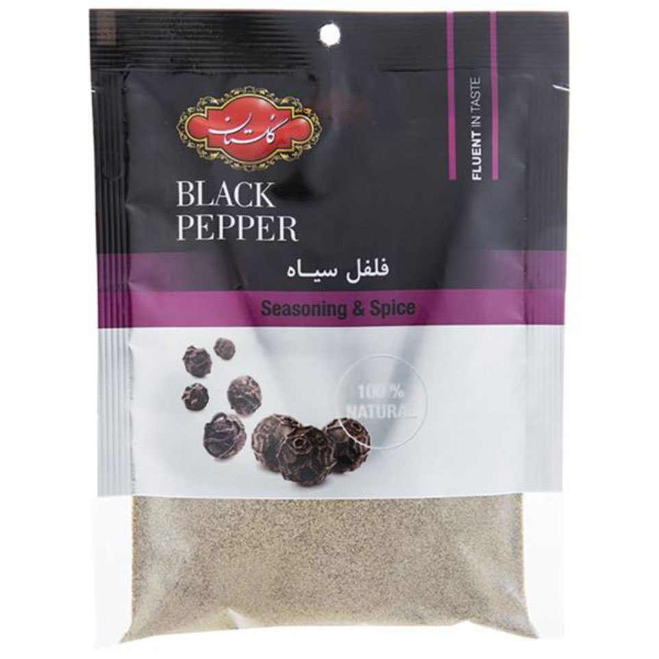 فلفل سیاه گلستان 40 گرم