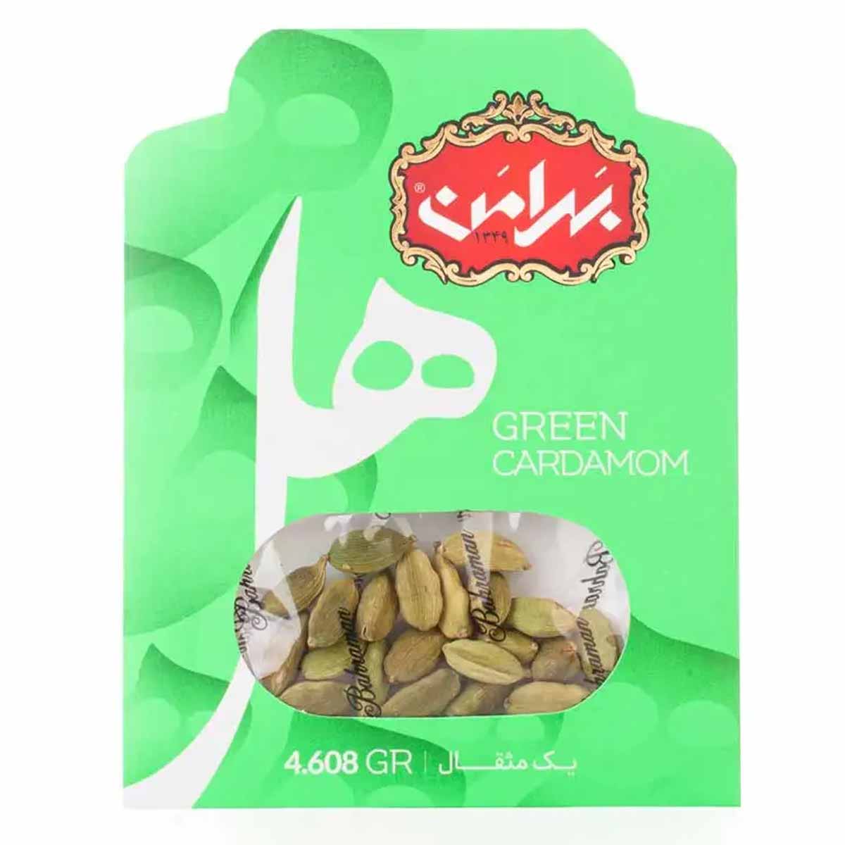 هل سبز بهرامن 1 مثقال ( ۴.۶۰۸ گرم )