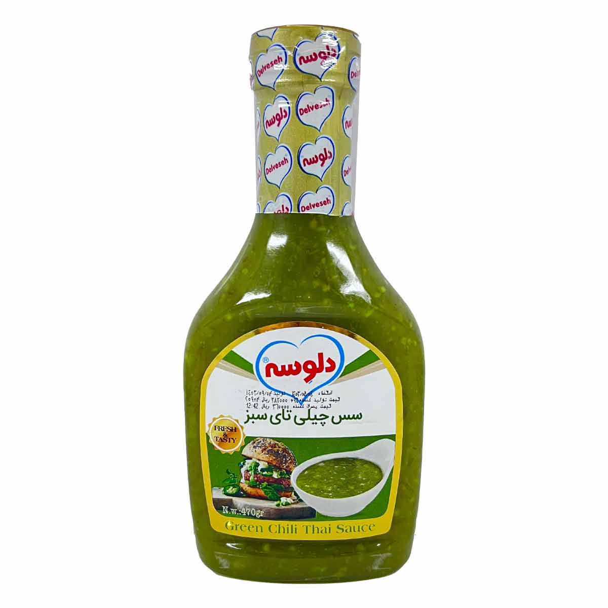 سس چیلی تای سبز دلوسه 470 گرم 