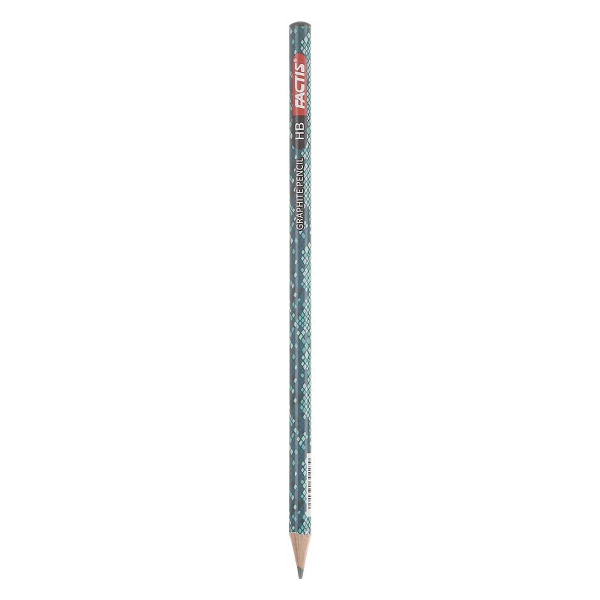 مداد فکتیس مدل Graphite pencil طرح پوست مار کد 01 سبز تیره