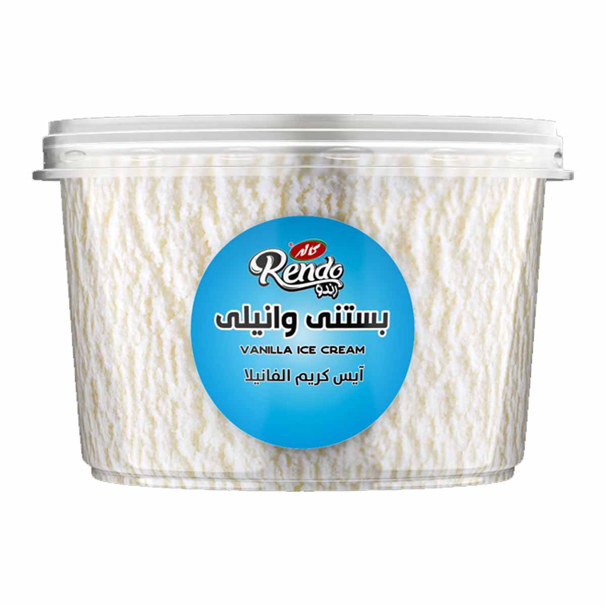 بستنی ظرفی وانیلی کاله 500 گرم 