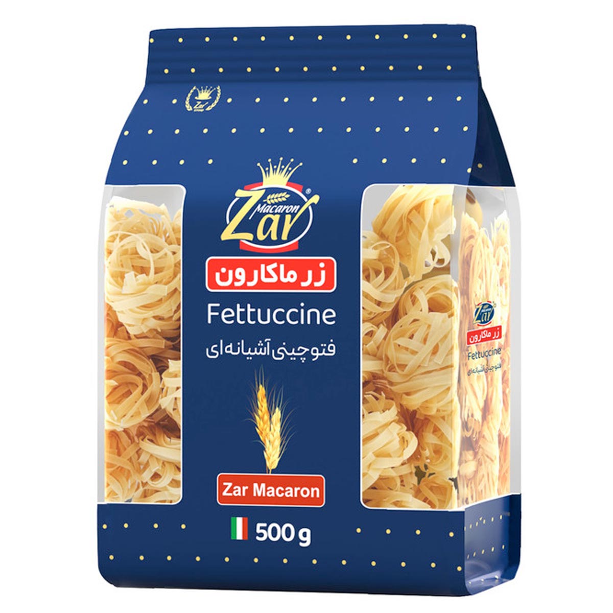 فتوچینی آشیانه ای زر ماکارون 500 گرم