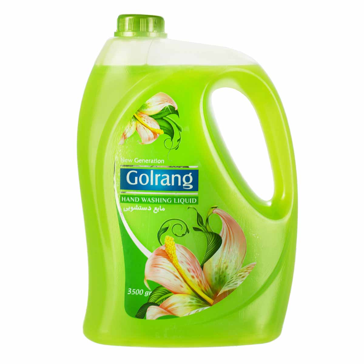 مایع دستشویی صدفی سبز گلرنگ  3500 گرم