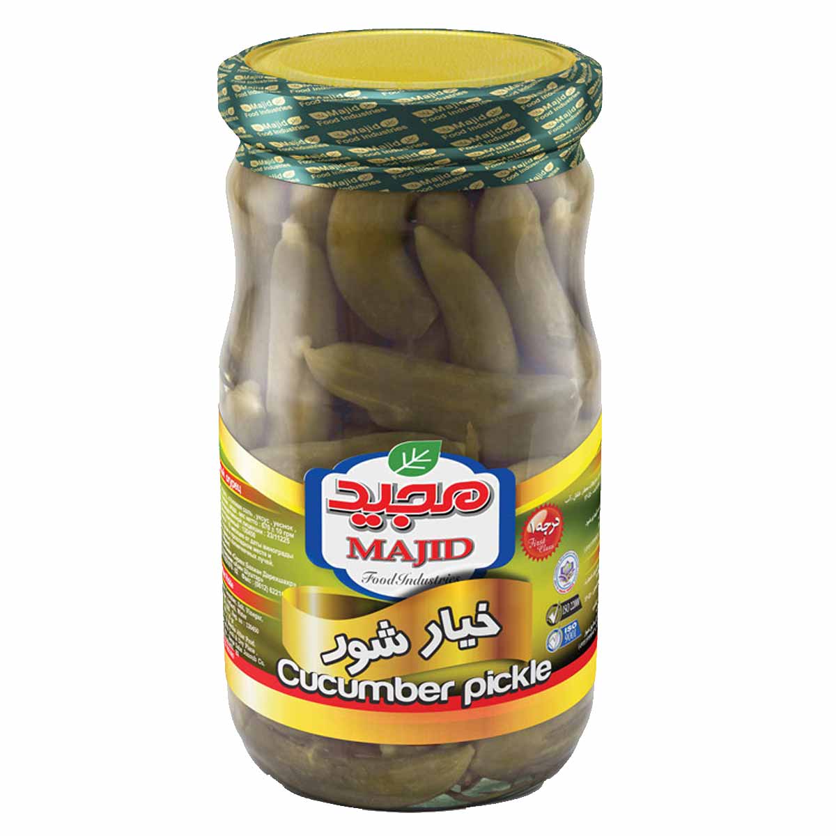 خیارشور درجه یک مجید 670 گرم