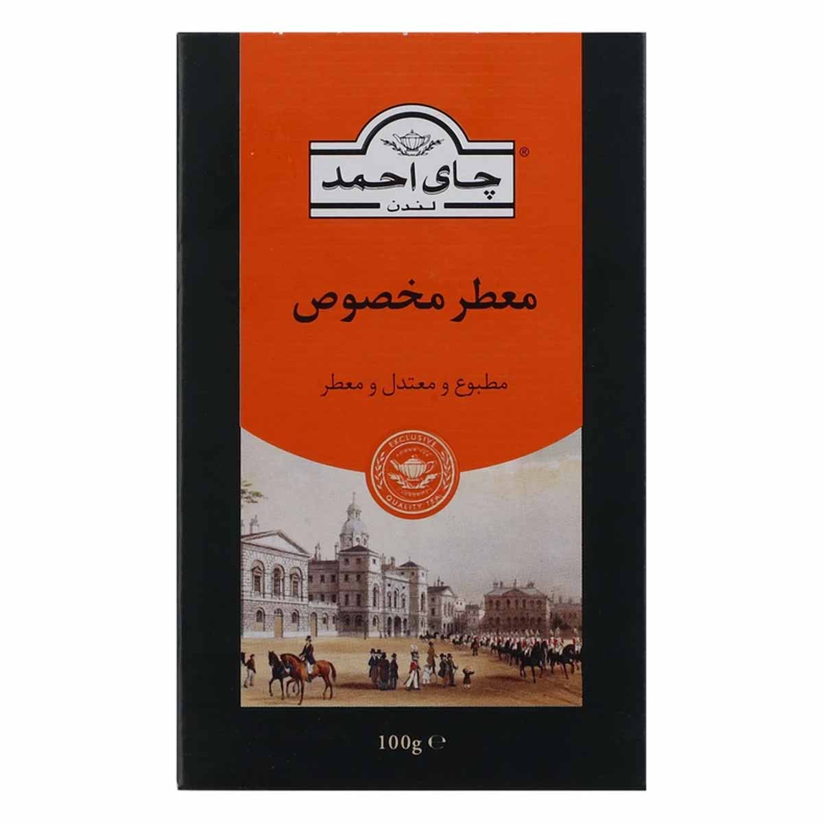 چای سیاه معطر مخصوص احمد 100 گرم 