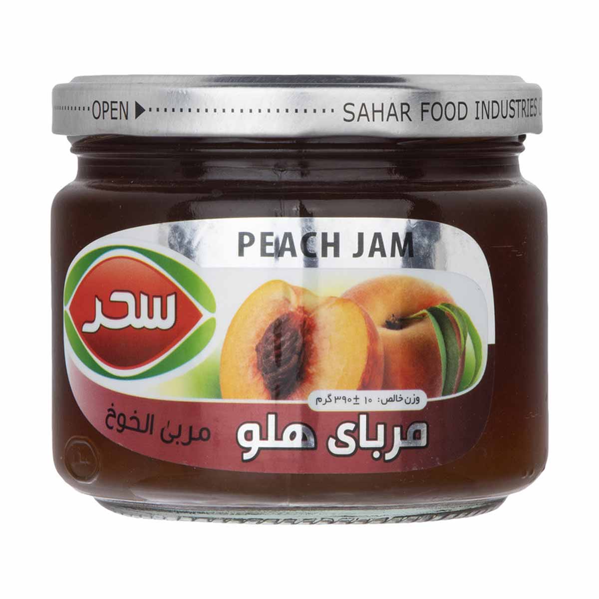 مربای هلو سحر 390 گرم 
