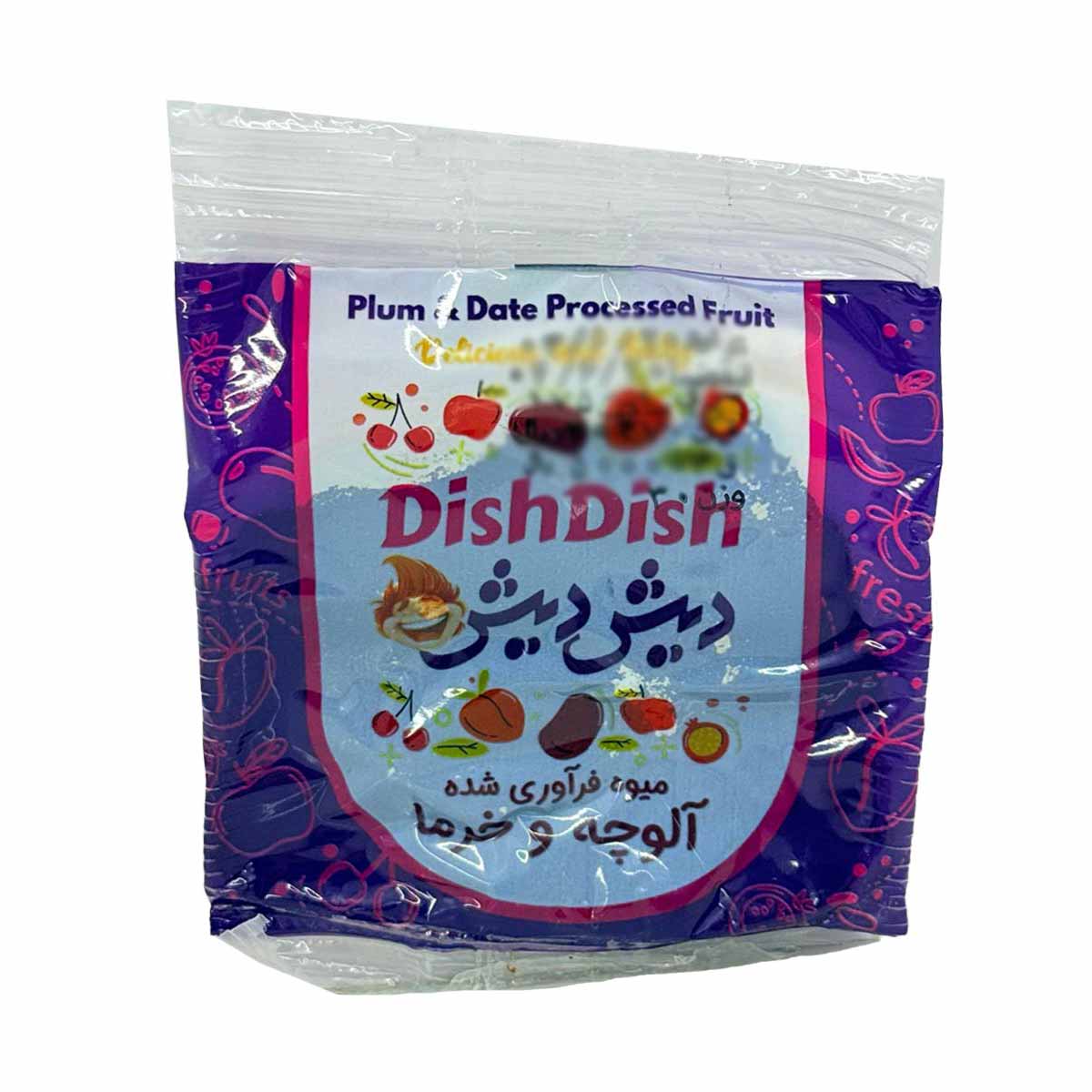 آلوچه و خرما دیش دیش 30 گرم