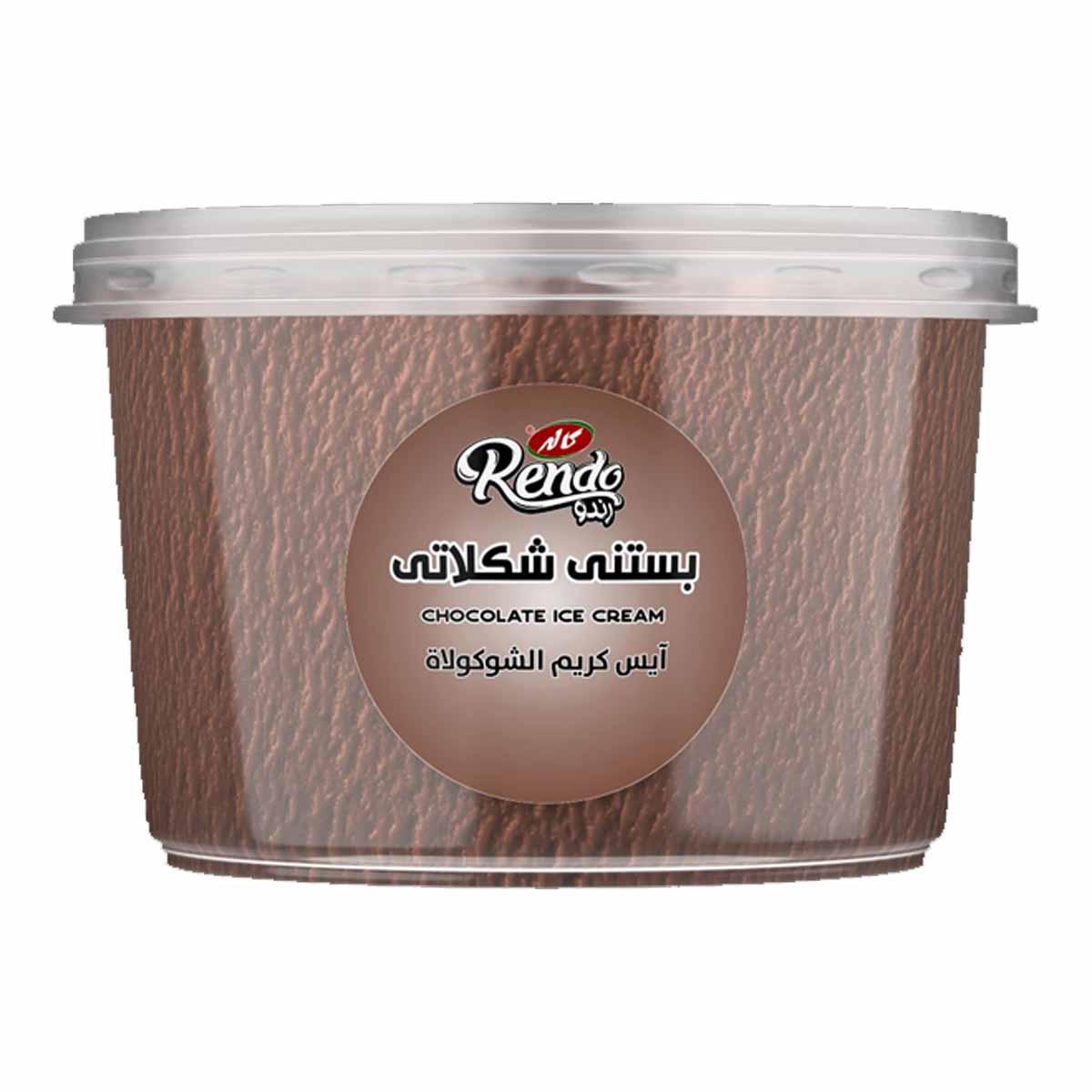 بستنی ظرفی شکلاتی کاله 500 گرم 