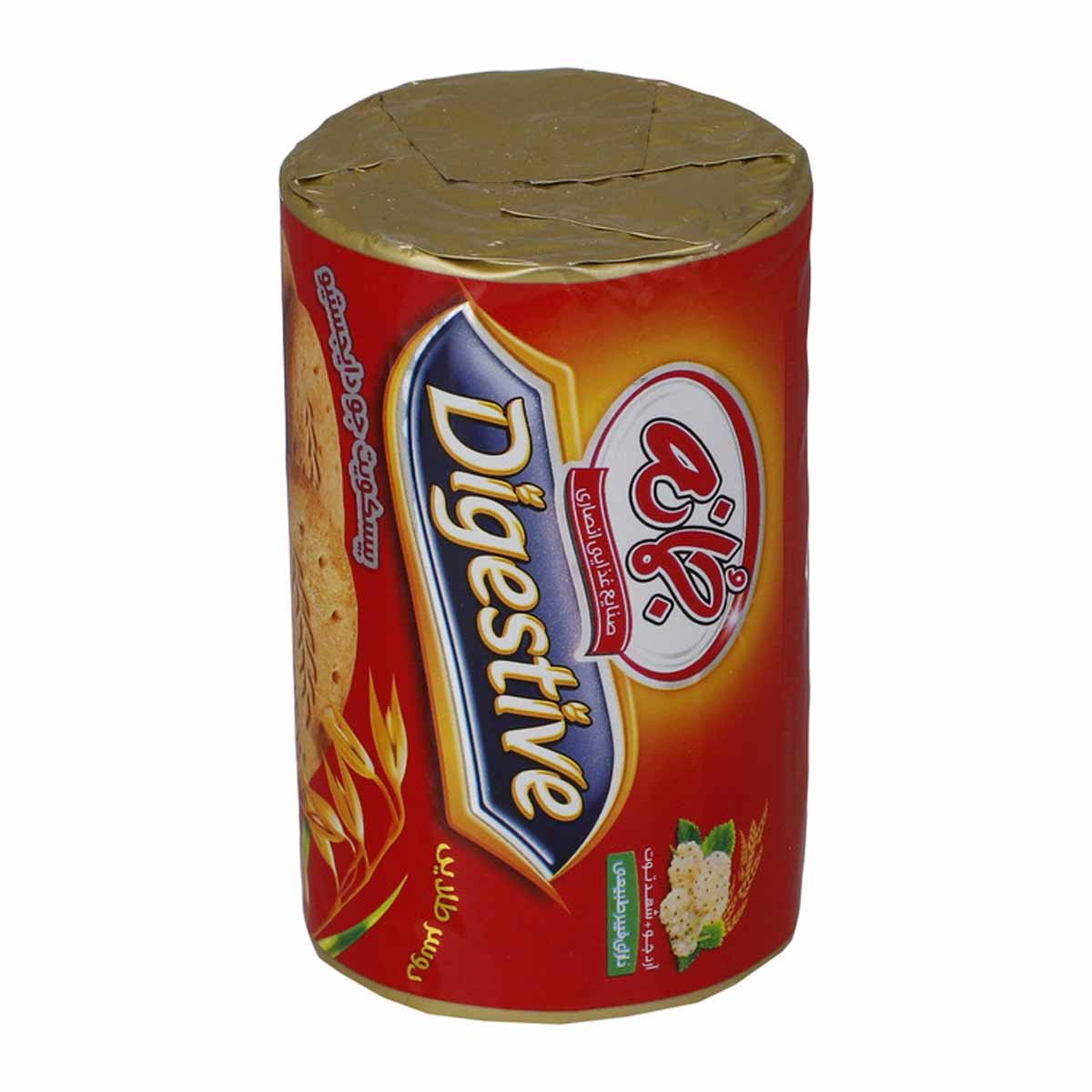 بیسکویت جو سبوسدار دوسر طلایی + شهد توت دایجستیو جمانه 150 گرم