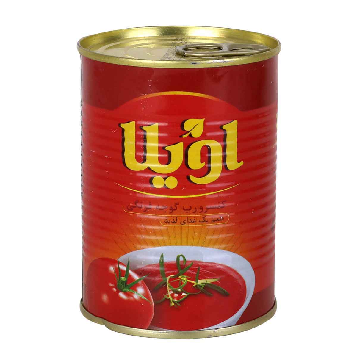 کنسرو رب گوجه فرنگی آسان بازشو اویلا 400 گرم 
