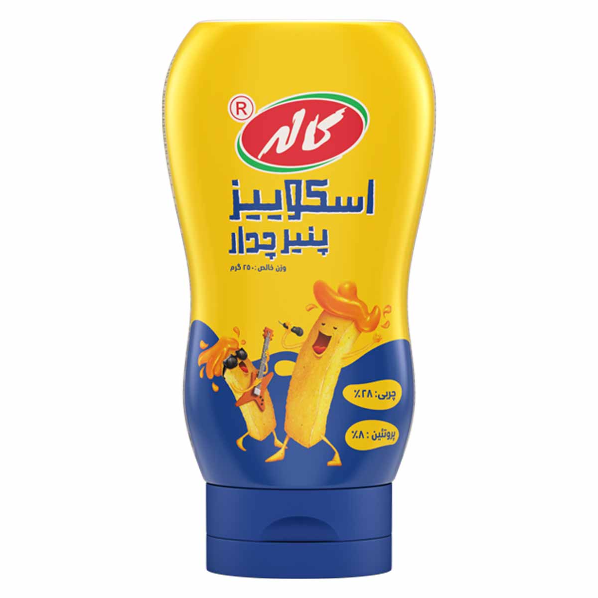 پنیر چدار اسکوییز کاله 250 گرم 
