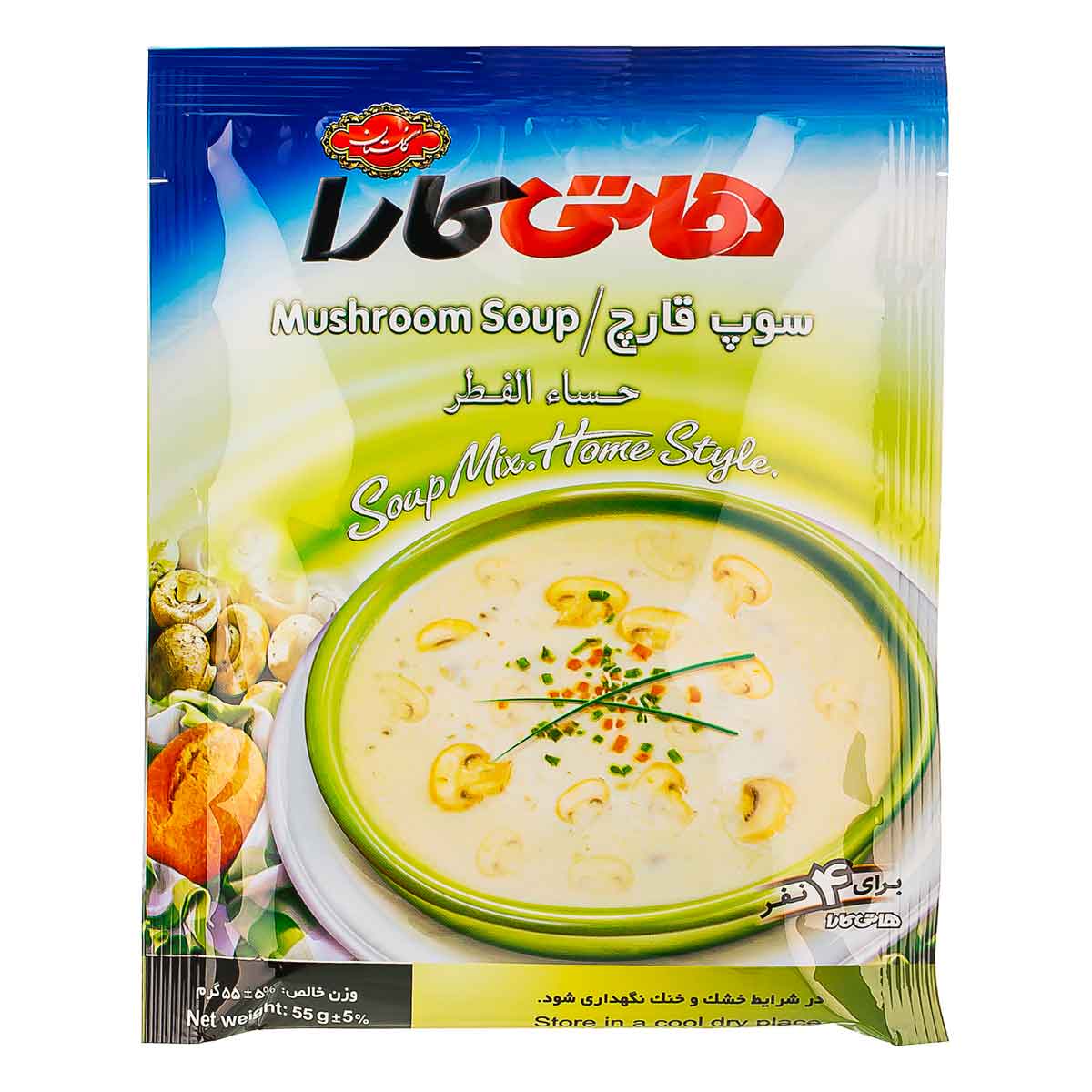 سوپ قارچ هاتی کارا گلستان 55 گرم