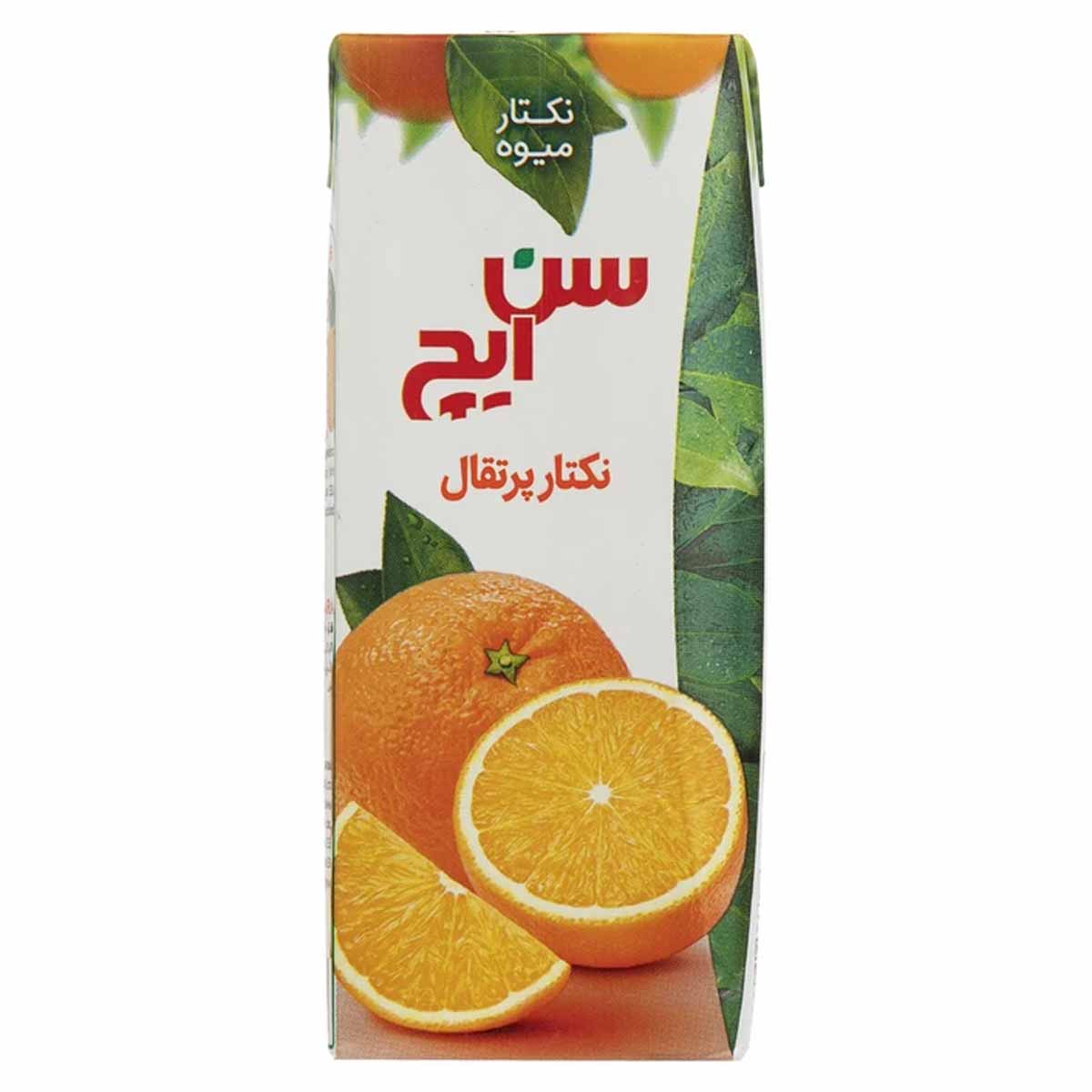 نکتار پرتقال پاکتی سن ایچ 200 میلی لیتر