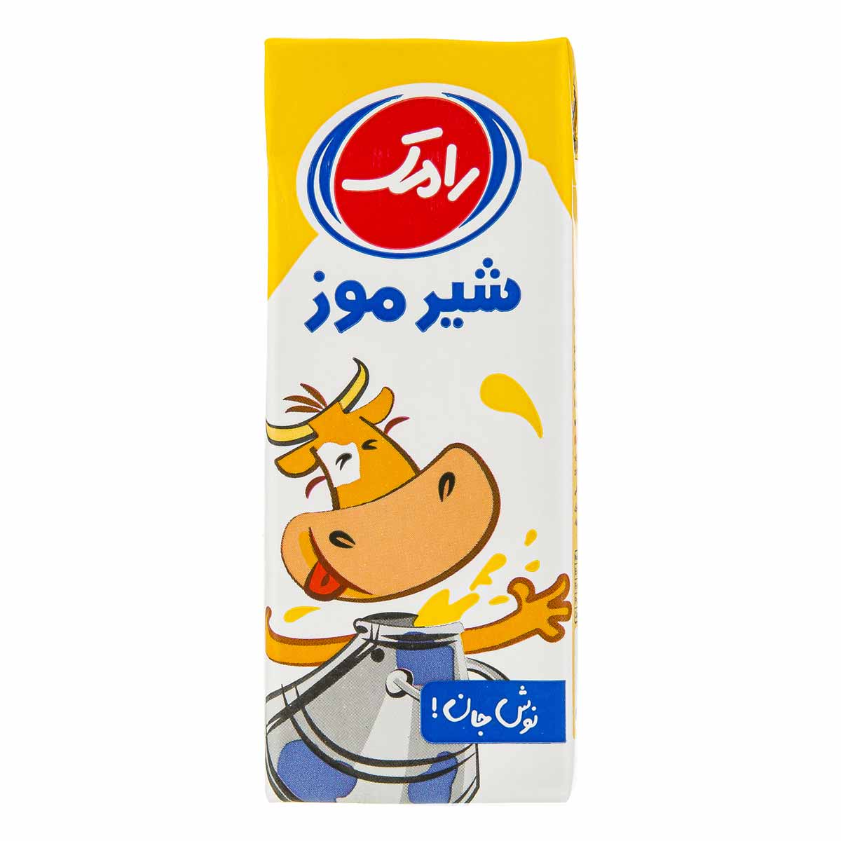 شیر موز کم چرب پاکتی رامک 200 سی سی