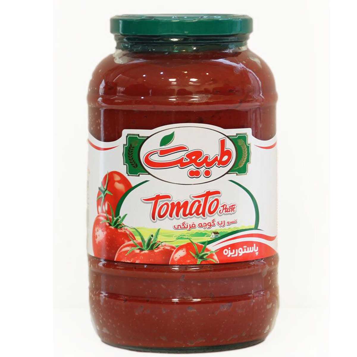 رب گوجه فرنگی شیشه ای طبیعت 1500 گرم
