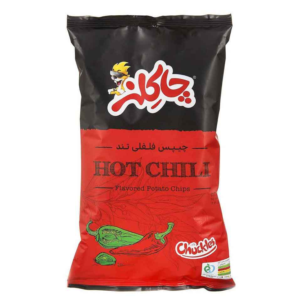 چیپس فلفل تند چاکلز 45گرم 