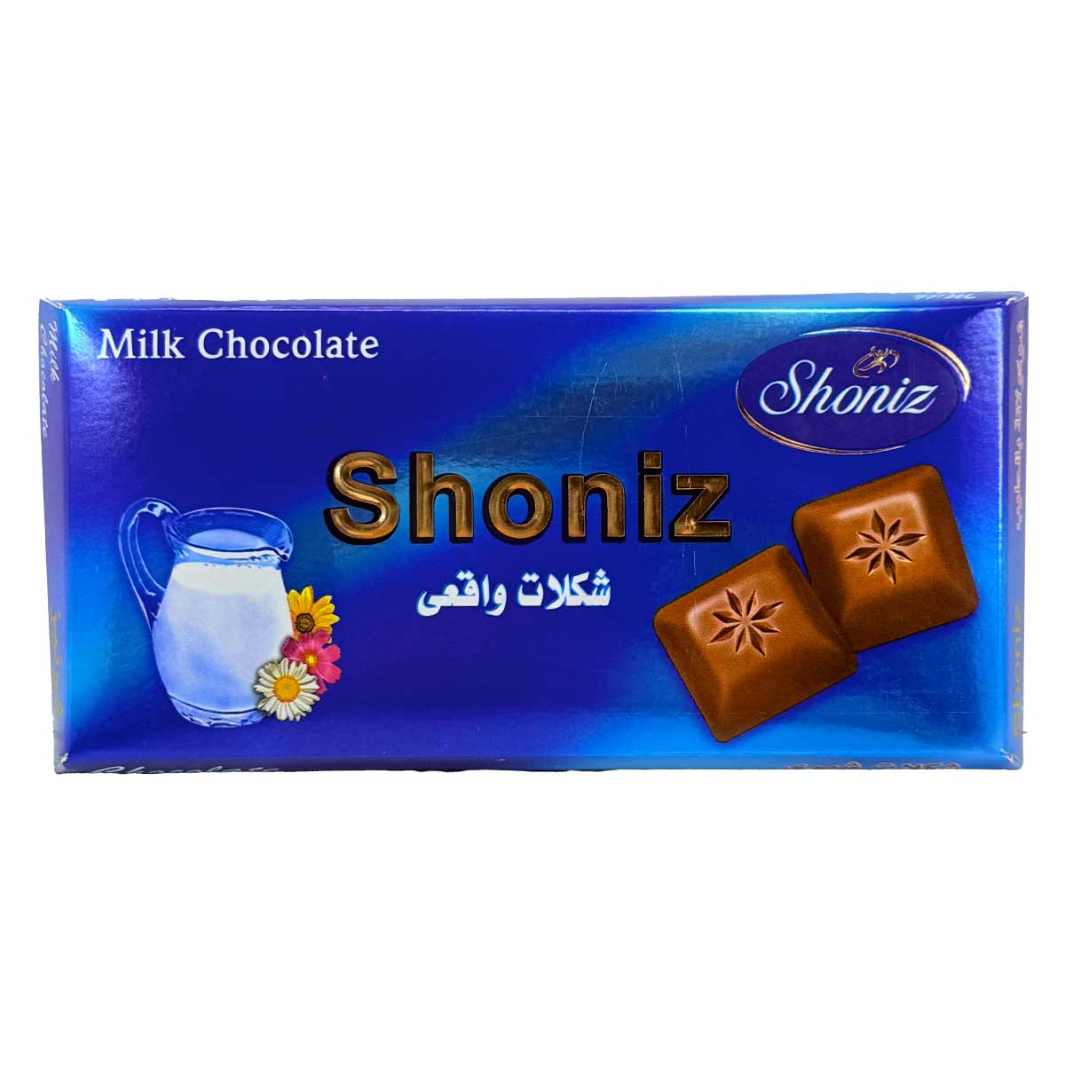 شکلات تخته ای شیری شونیز 100 گرم
