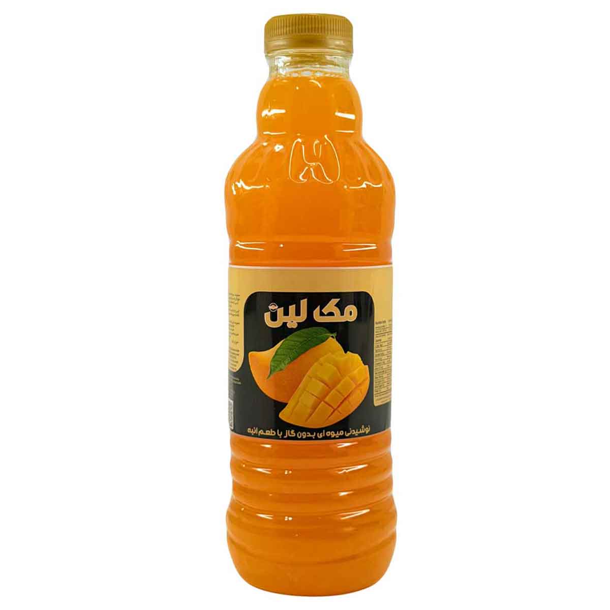 نوشیدنی بدون گاز با طعم انبه بطری مک لین 1 لیتر 