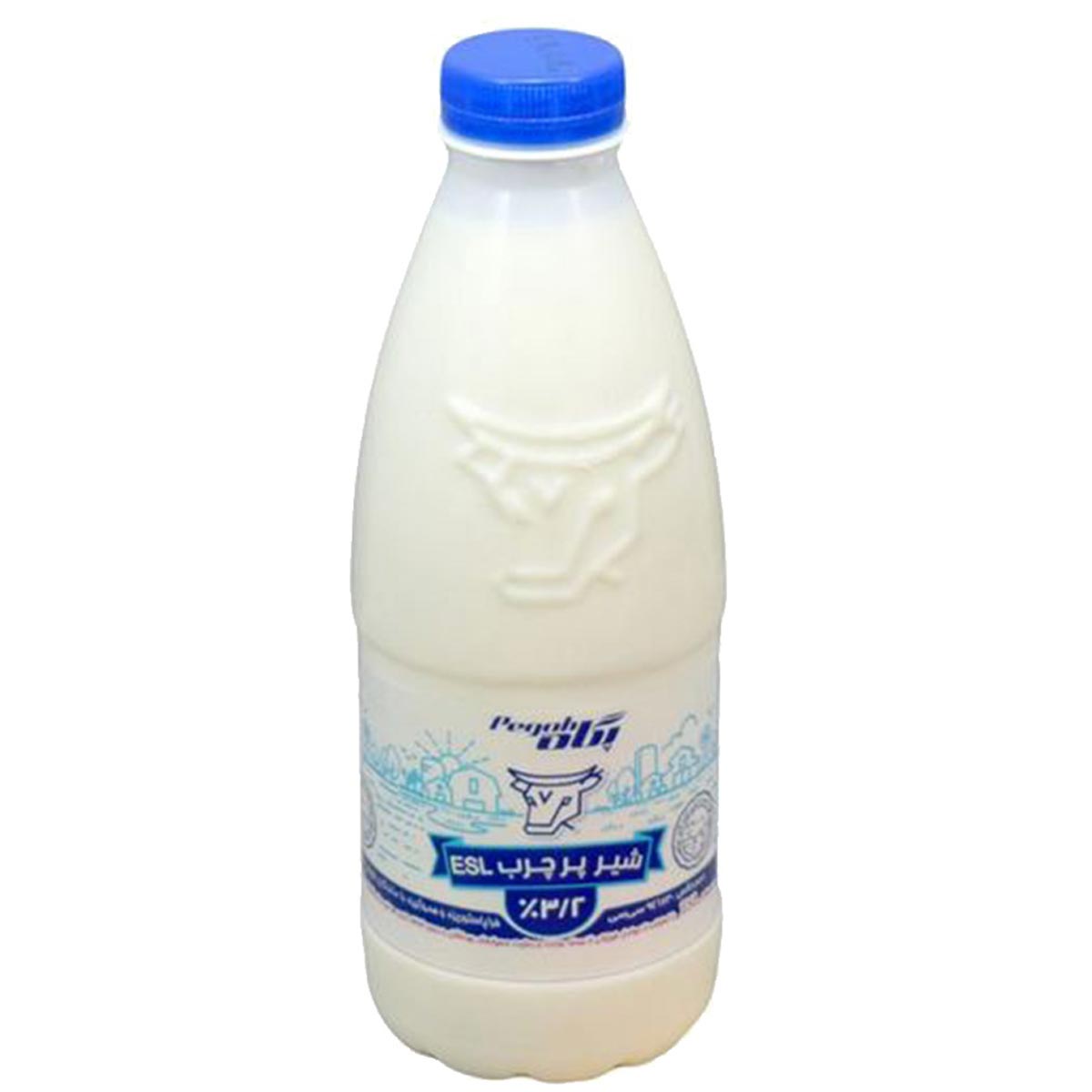 شیر فراپاستوریزه پرچرب بطری پگاه 946 میلی لیتر 