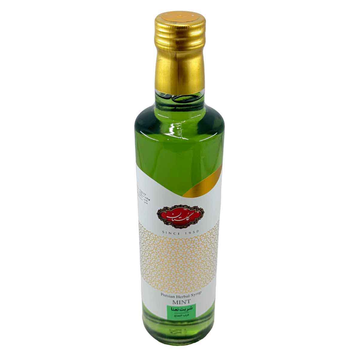 شربت نعنا شیشه گلستان 650 گرم