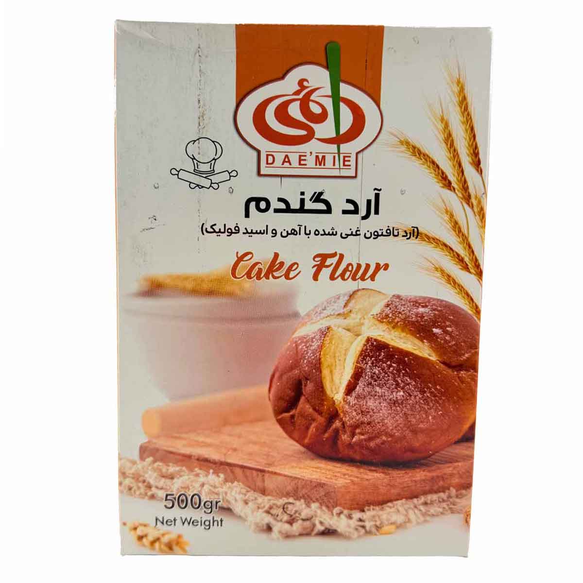 آرد گندم ( غنی شده ) جعبه دائمی 500 گرم