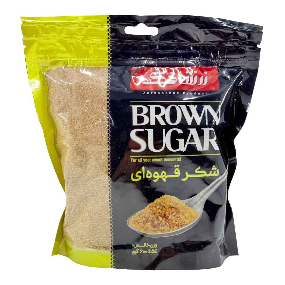 شکر قهوه ای زرشاخک 350 گرم