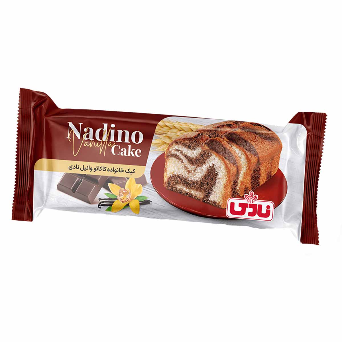 کیک خانواده کاکائو وانیل نادینو نادی 100 گرم