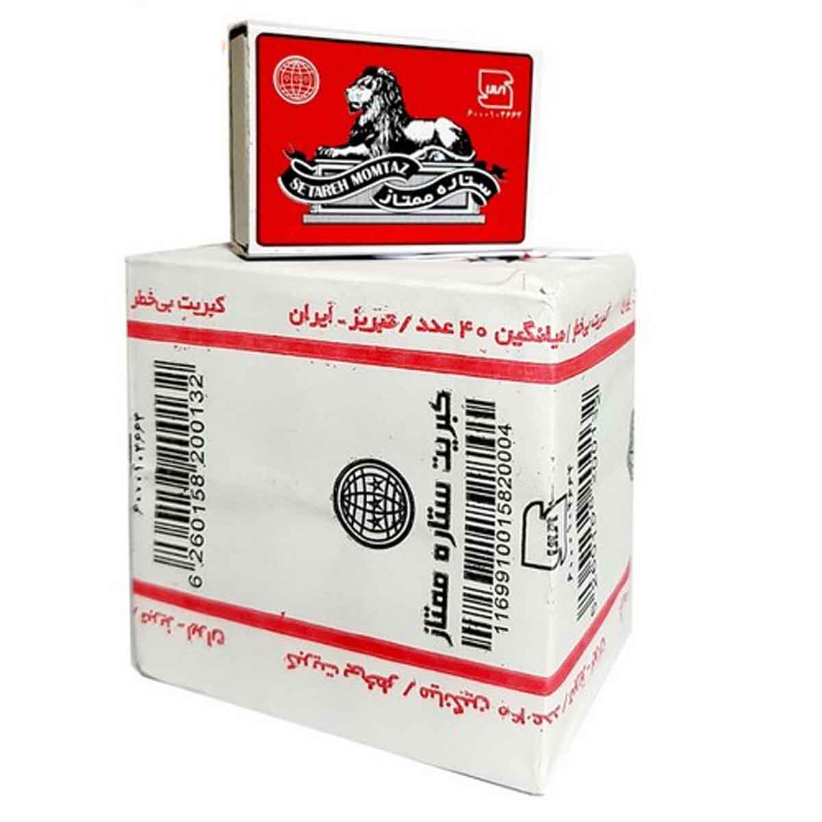 کبریت شیرنشان ستاره ممتاز بسته 10 عددی 