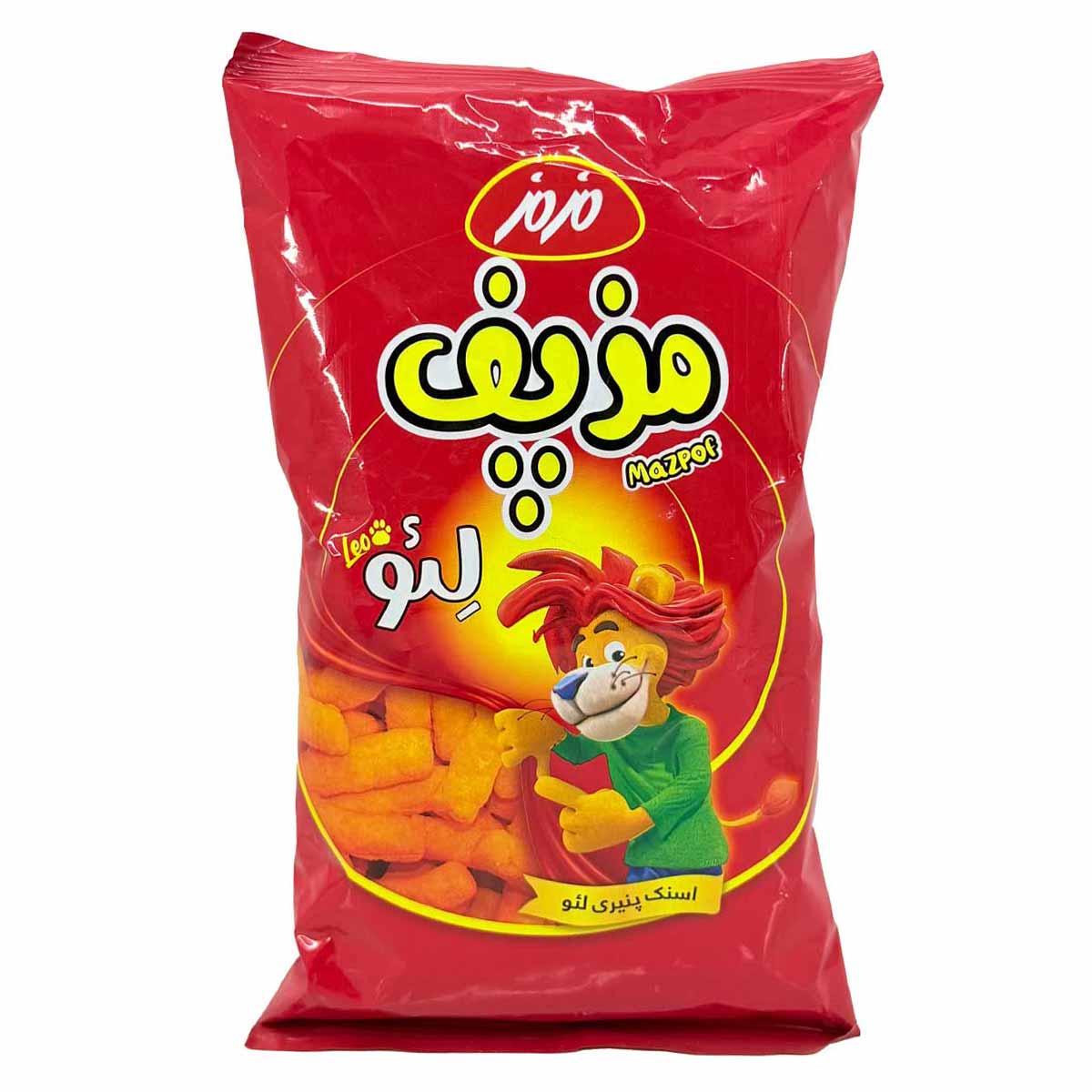 اسنک ( پفک ) پنیری لئو مزپف مزمز 24 گرم