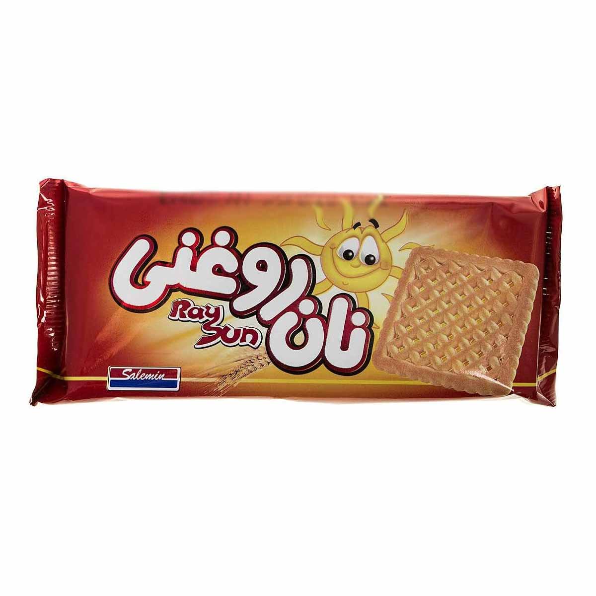 بیسکویت نان روغنی سالمین 50 گرم 8 عددی